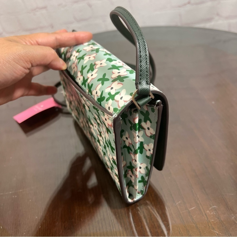 KATE SPADE NEW YORK DANA WALLET ON A STRING. BUTTER (yellow) NWT - Picture 6 of 16